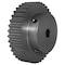 B&B Manufacturing 38-5P09-6A4, Timing Pulley, Aluminum, Clear Anodized,  38-5P09-6A4 - alternate 1